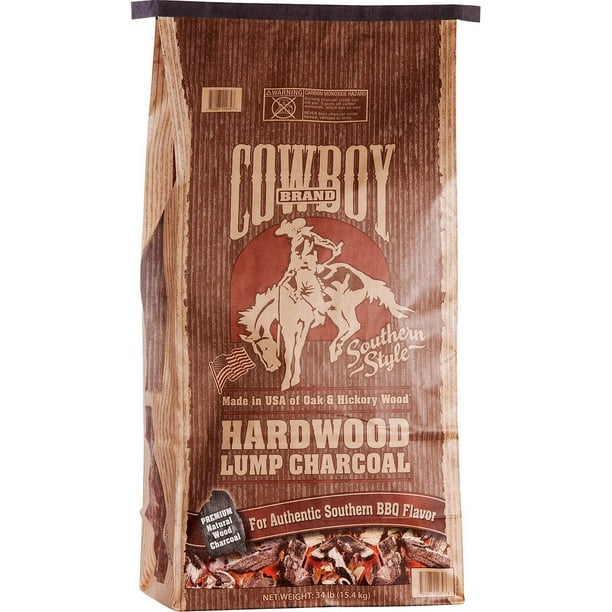 Lump Charcoal Hardwood Oak Hickory Blend All Natural Burns Clean 1.75 Pounds